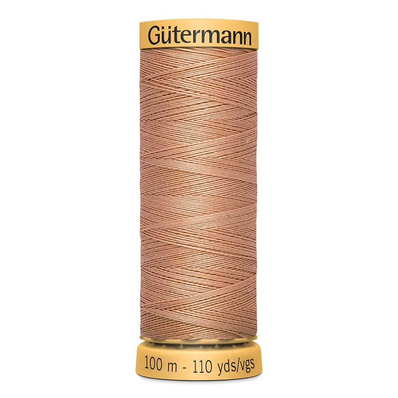 Rosy Brown Gutermann 100% Natural Cotton Sewing Thread 100mt - 2336 - Sewing Threads