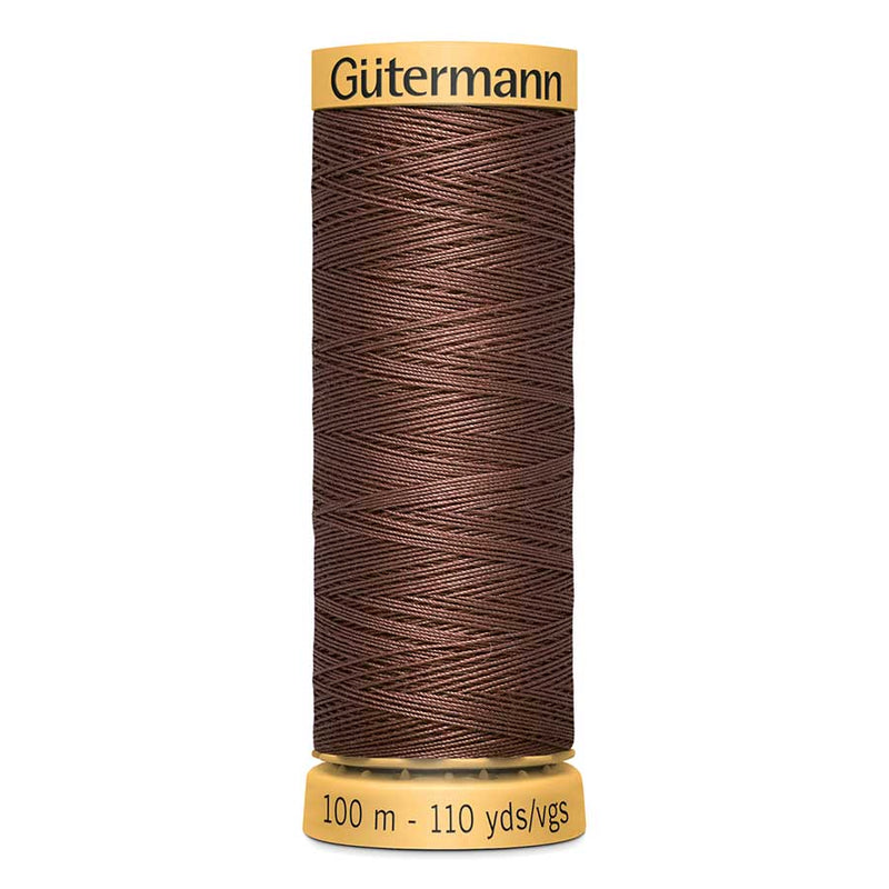 Dark Slate Gray Gutermann 100% Natural Cotton Sewing Thread 100mt - 2724 - Mauve Sewing Threads