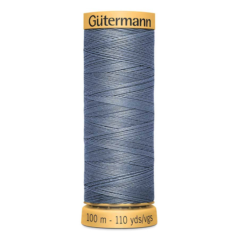 Dim Gray Gutermann 100% Natural Cotton Sewing Thread 100mt - 5815 - Sewing Threads