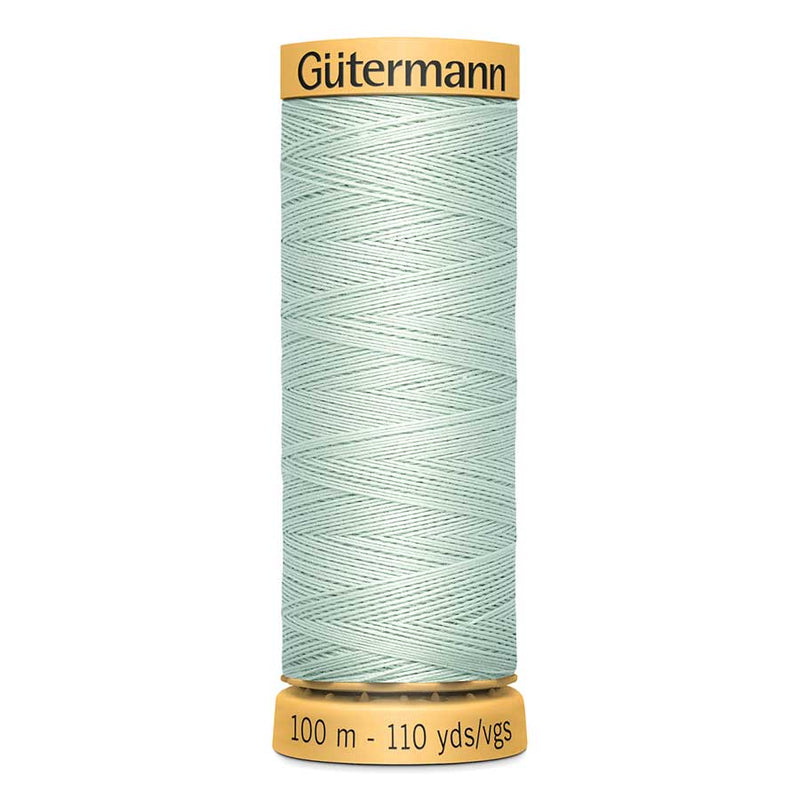 Light Gray Gutermann 100% Natural Cotton Sewing Thread 100mt - 7918 - Sewing Threads