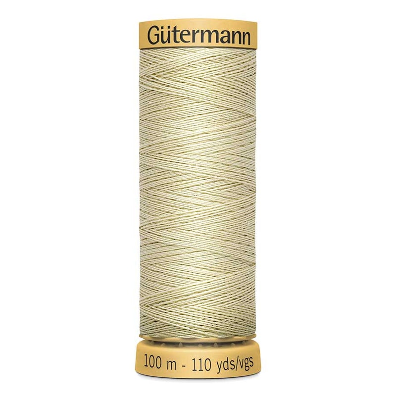 Tan Gutermann 100% Natural Cotton Sewing Thread 100mt - 0829 - Sewing Threads