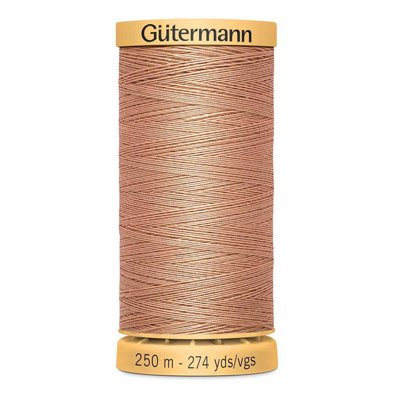 Dark Salmon Gutermann 100% Natural Cotton Sewing Thread 250mt - 2336 - Sewing Threads