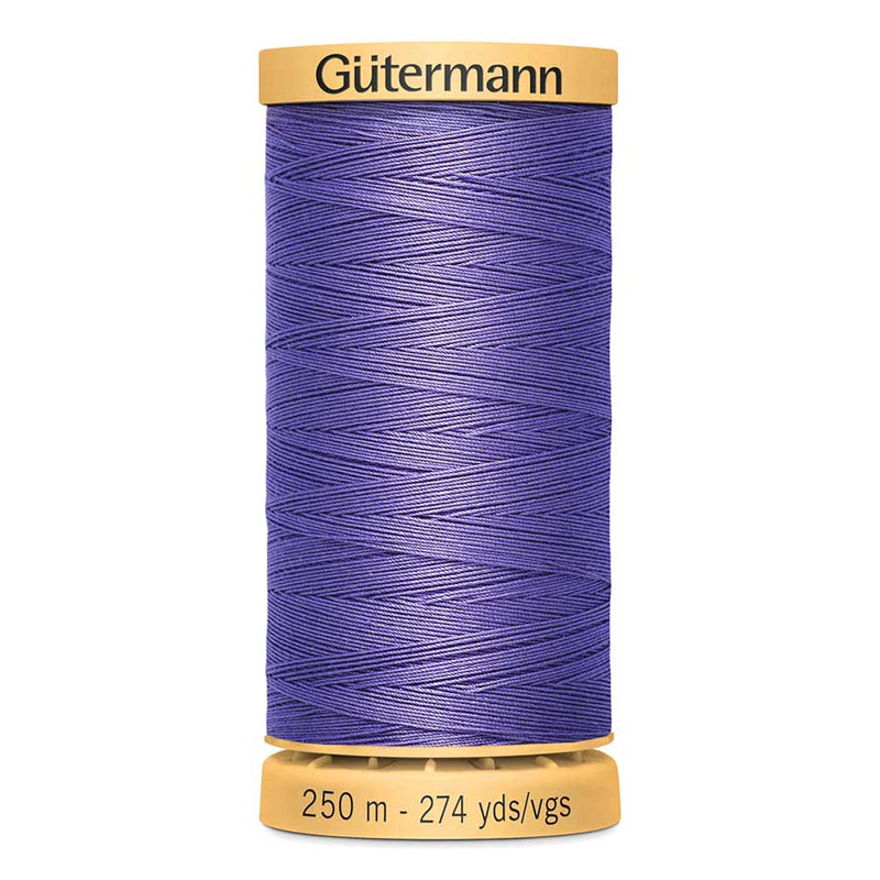 Dark Slate Blue Gutermann 100% Natural Cotton Sewing Thread 250mt - 4434 - Grape Sewing Threads