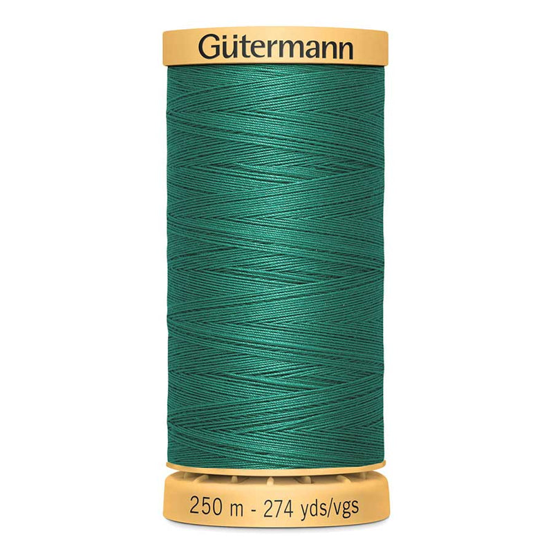 Dark Slate Gray Gutermann 100% Natural Cotton Sewing Thread 250mt - 8244 - Garden Green Sewing Threads