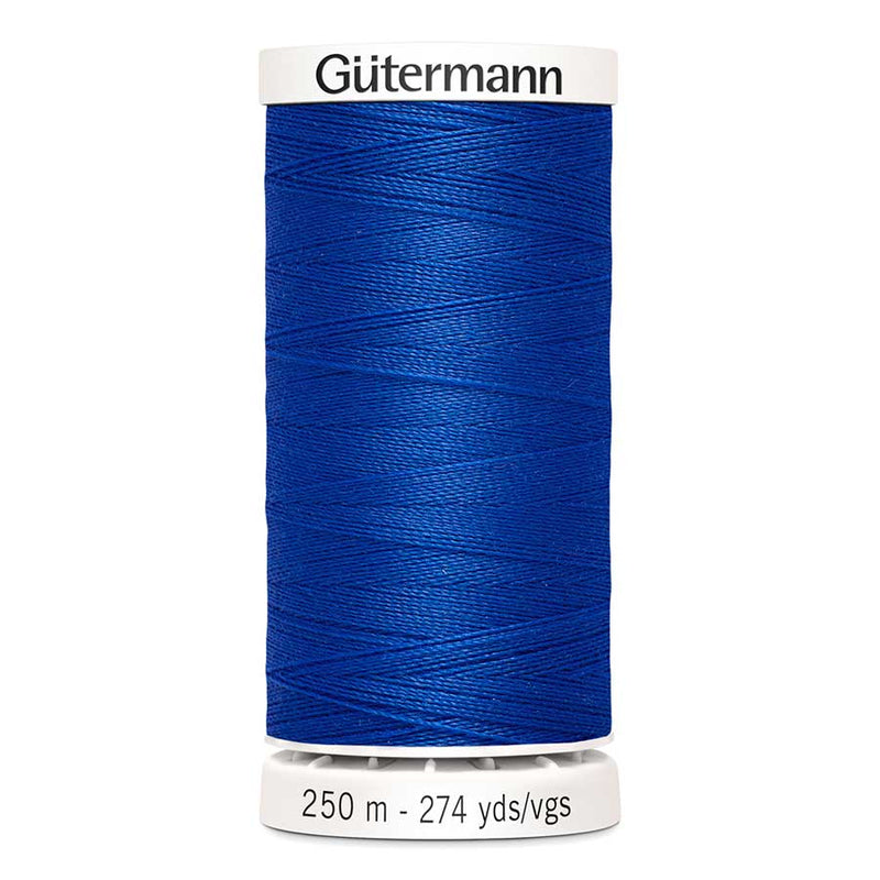 Midnight Blue Gutermann Sew-All Polyester Sewing Thread 250mt - 315 - Dark Royal Blue Sewing Threads
