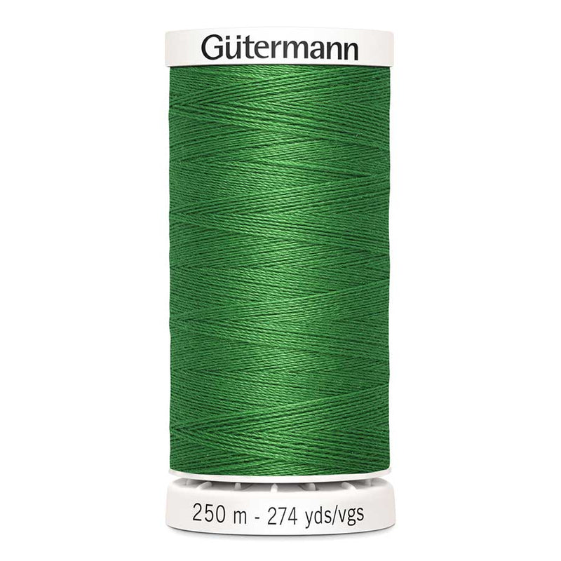 Dark Olive Green Gutermann Sew-All Polyester Sewing Thread 250mt - 396 - Bright Green Sewing Threads