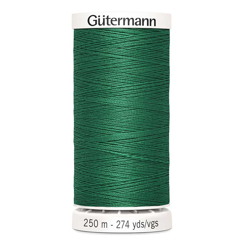 Dark Slate Gray Gutermann Sew-All Polyester Sewing Thread 250mt - 402 - Emerald Green Sewing Threads