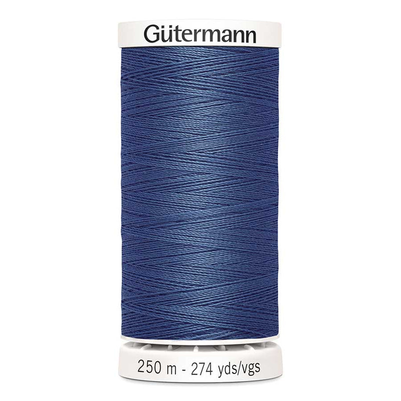 Dark Slate Blue Gutermann Sew-All Polyester Sewing Thread 250mt - 435 - Petrol Blue Sewing Threads