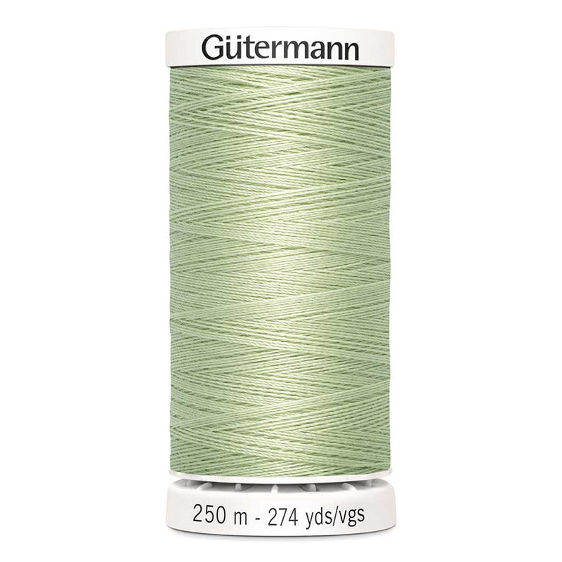 Dark Gray Gutermann Sew-All Polyester Sewing Thread 250mt - 818 - Light Fern Green Sewing Threads