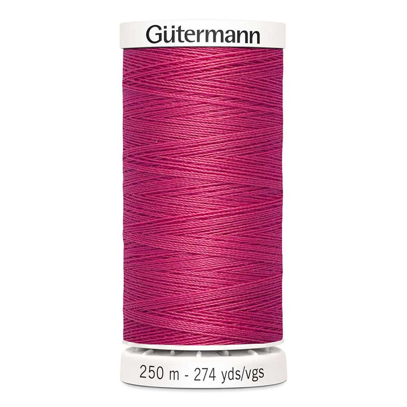 Maroon Gutermann Sew-All Polyester Sewing Thread 250mt - 890 - Hot Pink Sewing Threads