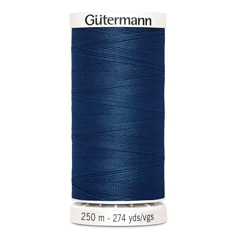 Midnight Blue Gutermann Sew-All Polyester Sewing Thread 250mt - 904 - Dark turquoise Sewing Threads