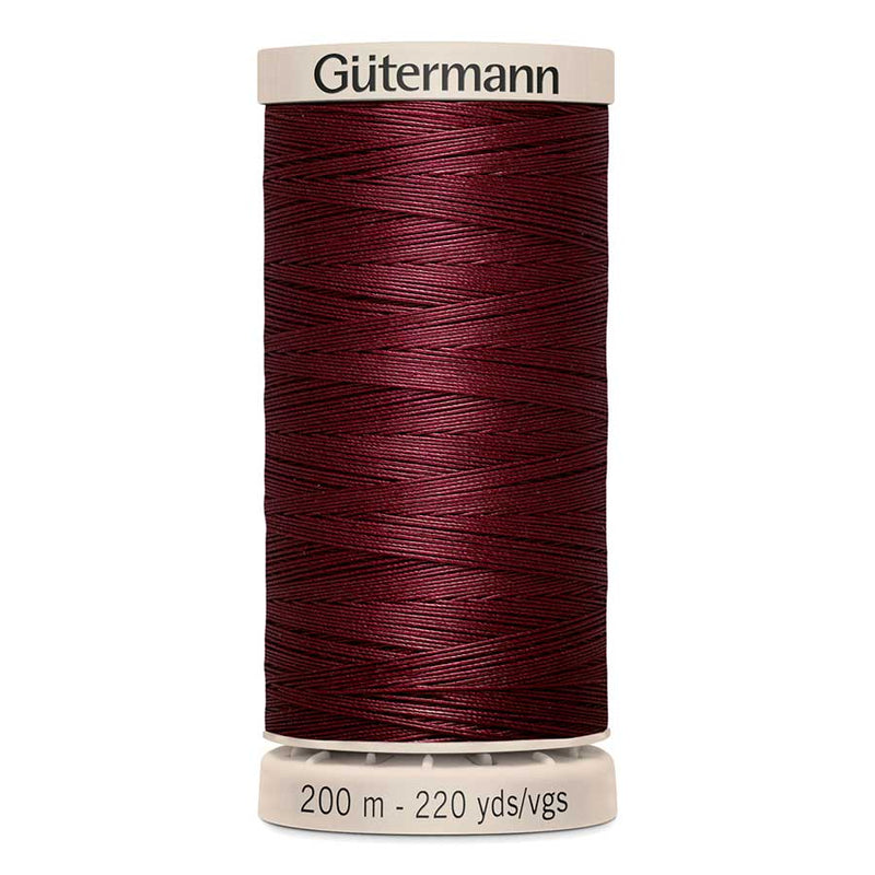 Black Gutermann Quilting Thread 200m - 2833 - Burgandy Sewing Threads