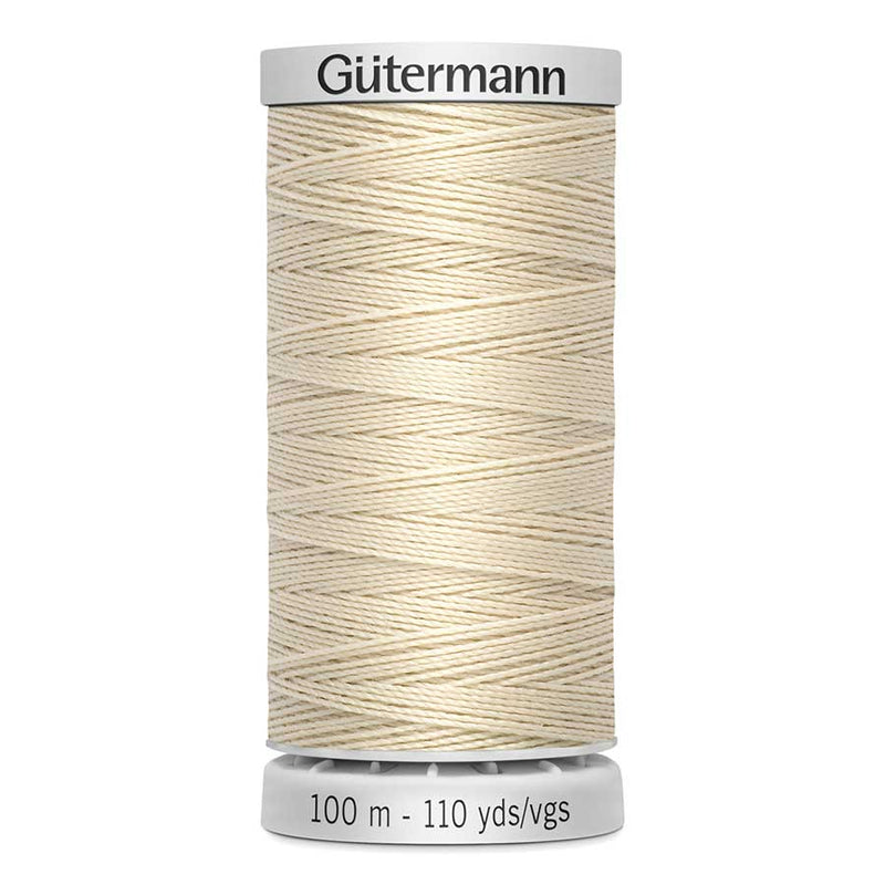 Light Gray Gutermann Extra Strong M782 Sewing Thread 100mt  - 169 - Natural / Cream Sewing Threads