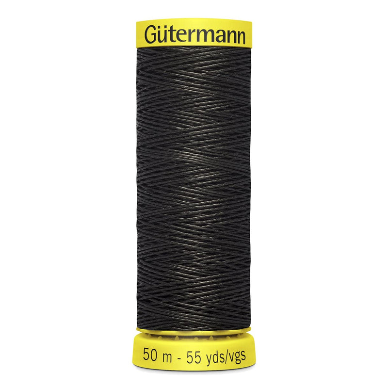 Dark Slate Gray Gutermann 100% Linen Sewing Thread-7202 Black 50m Sewing Threads