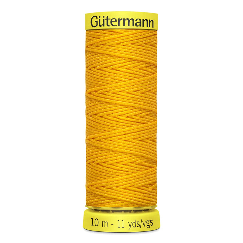 Goldenrod Gutermann Shirring Elastic Sewing Thread-4009 Golden Yellow 10m Sewing Threads