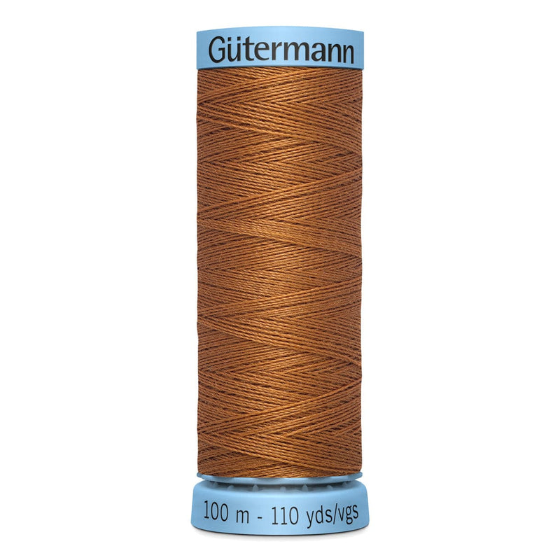 Sienna Gutermann Silk S 303 Sewing Thread 100mt - 448 - Copper Sewing Threads