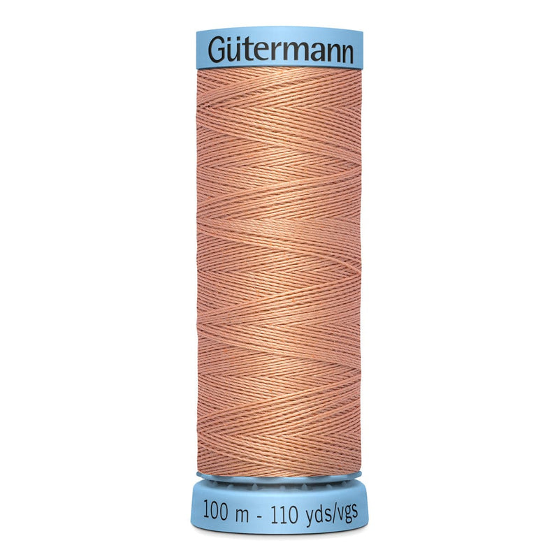Rosy Brown Gutermann Silk S 303 Sewing Thread 100mt - 938 - Cyclamen Sewing Threads