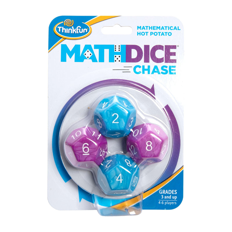 Light Sea Green ThinkFun - Math Dice Chase Kids Educational Games and Toys