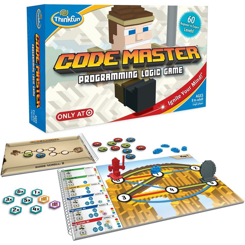 Dark Slate Gray ThinkFun - Code Master Programming Logic Game Kids Educational Games and Toys