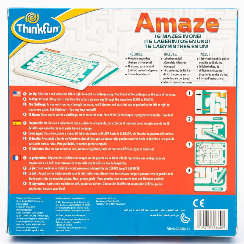 Beige ThinkFun - Amaze Kids Educational Games and Toys