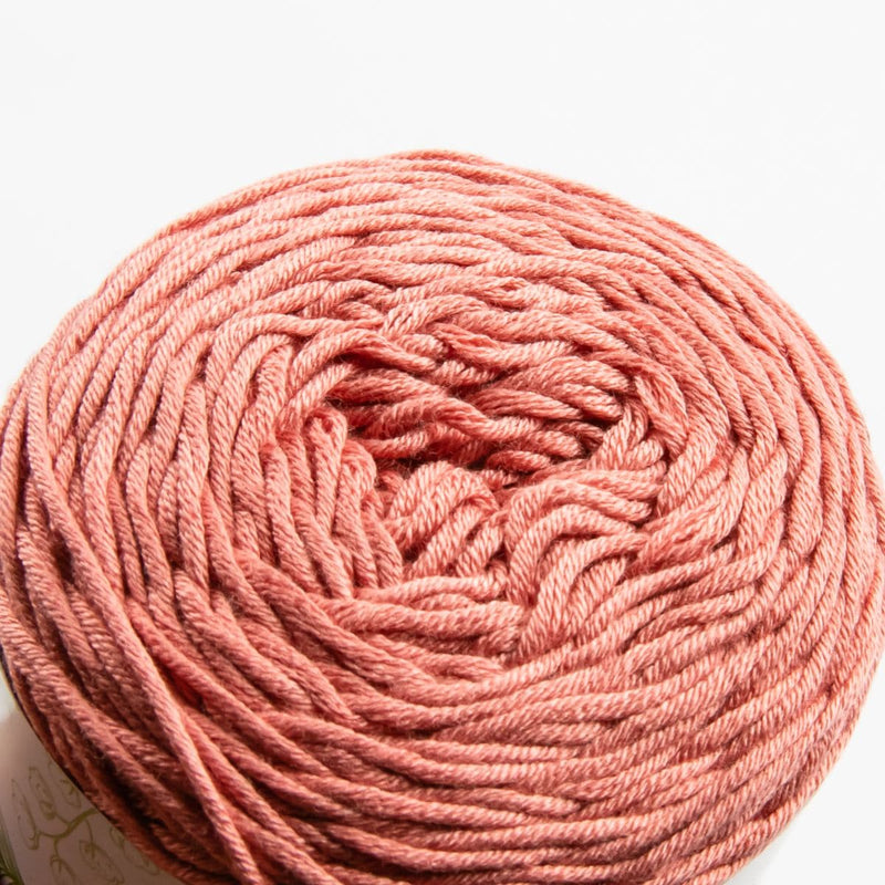 Pink Lion Brand Coboo Yarn  -  Terracotta 100g Knitting and Crochet Yarn