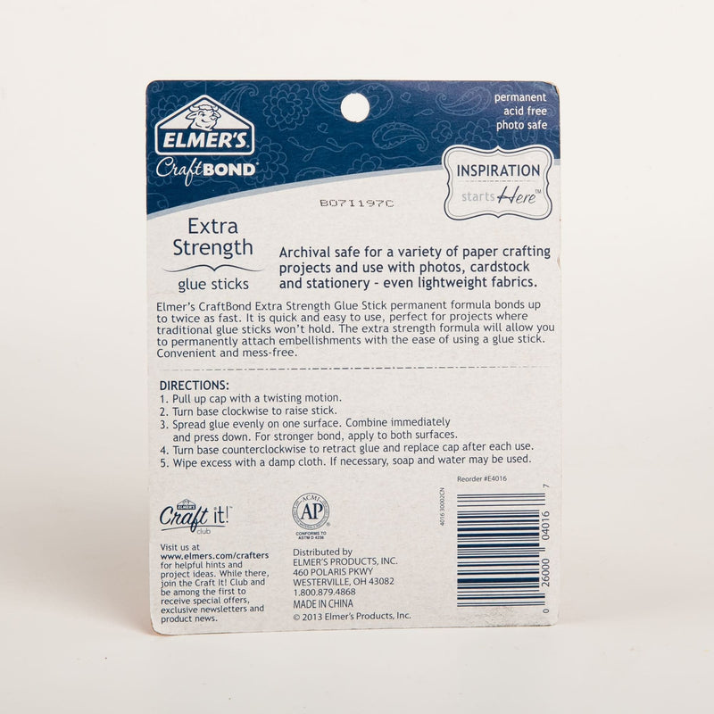Gray Elmer's CraftBond® Extra Strength Glue Sticks 4/Pkg Glues