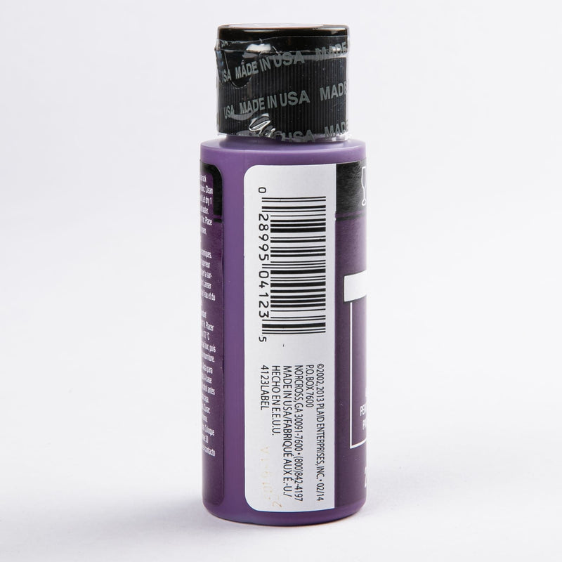 Dim Gray FolkArt Enamel Paint 59ml Red Violet Glass and Ceramic Paint
