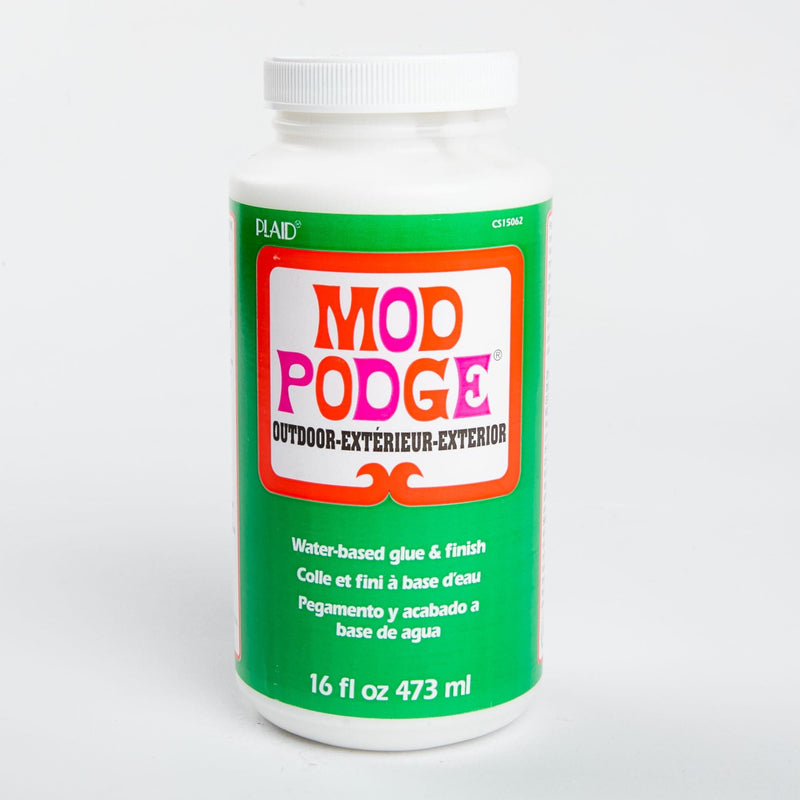 Orange Red Mod Podge Outdoor Finish 473ml Craft Paint Finishes Varnishes and Sealers