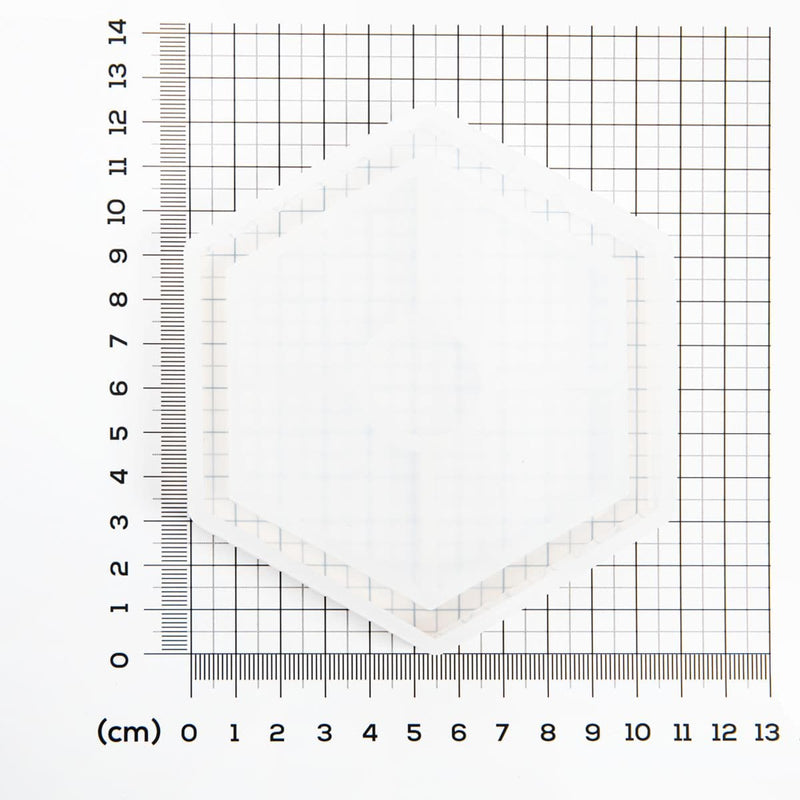 White Smoke Mod Podge Silicone Mold 3/Pkg Circle, Square, Hexagon All Resin Craft Supplies