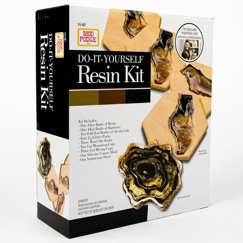Tan Mod Podge Do-It-Yourself Resin Coaster Kit All Resin Craft Supplies