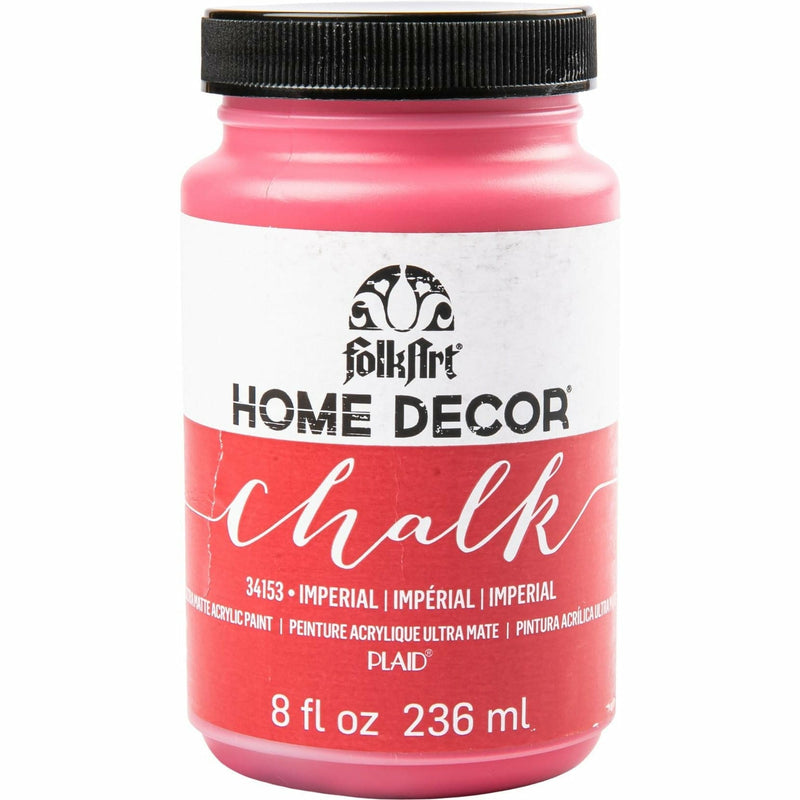 Tomato FolkArt Home Decor Chalk Paint 236ml - Imperial Home Decor Paint