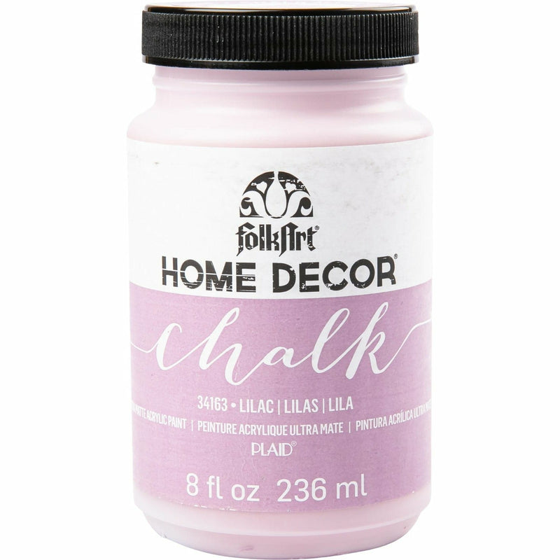 Lavender FolkArt Home Decor Chalk Paint 236ml Lilac Home Decor Paint