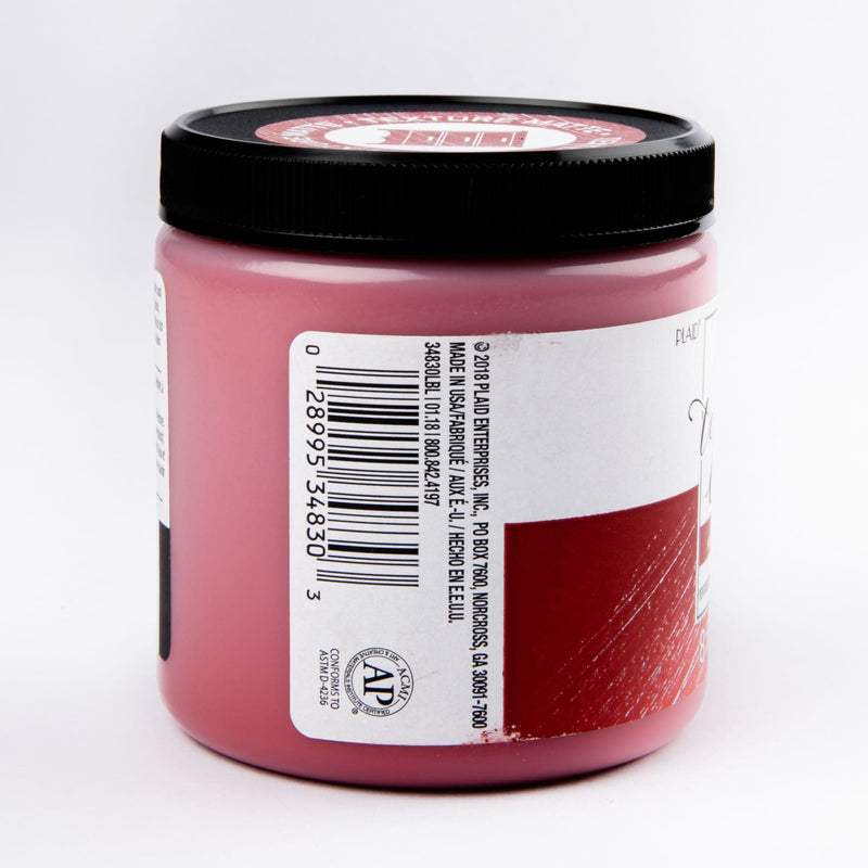 Pale Violet Red FolkArt Home Decor Texture Chalk Paint 236ml Barn Door Home Decor Paint