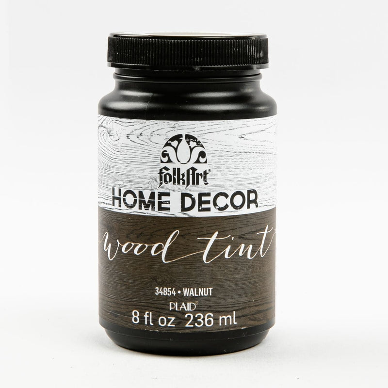 Dark Slate Gray FolkArt Home Decor Wood Tint 236ml - Walnut Craft Paint Finishes Varnishes and Sealers