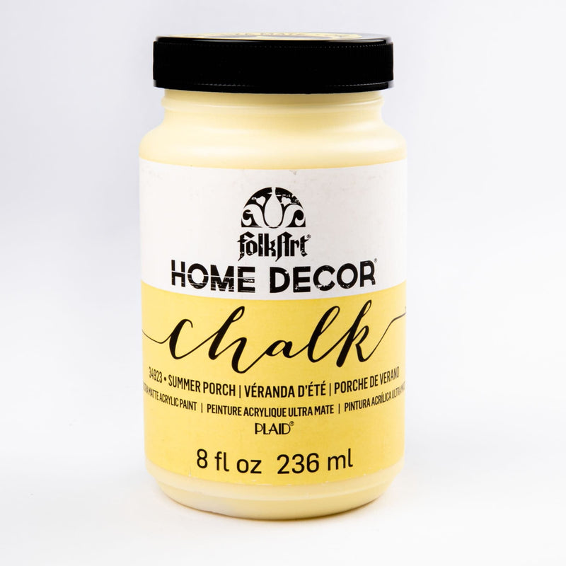 Light Goldenrod FolkArt Home Decor Chalk Paint 236ml - Summer Porch Home Decor Paint