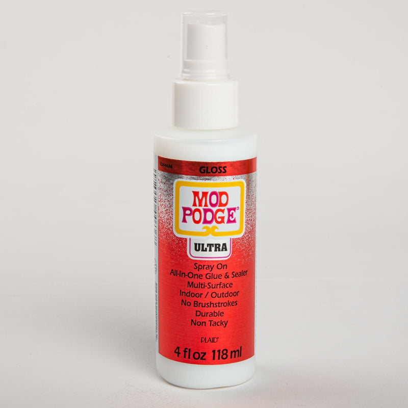Firebrick Mod Podge Ultra Gloss Spray On Sealer 118ml Craft Paint Finishes Varnishes and Sealers