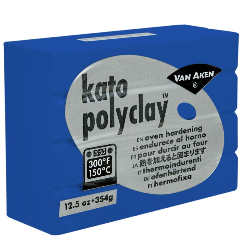 Dark Gray Kato Oven Baked Polymer Clay Polyclay-Blue 354g Polymer Clay (Oven Bake)