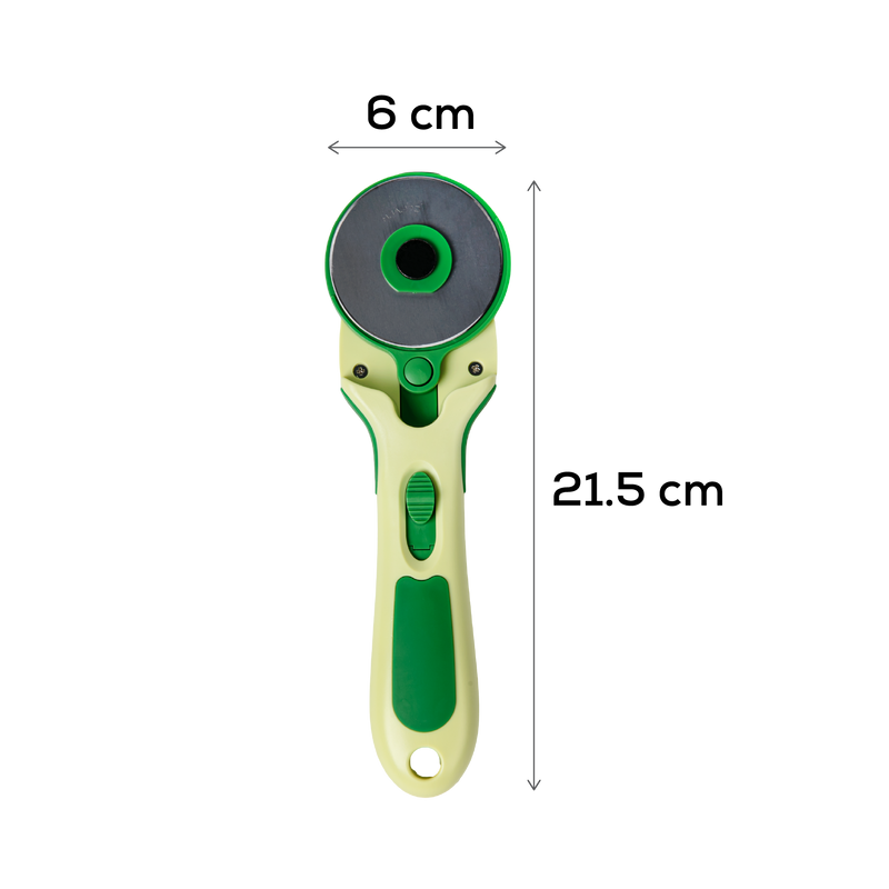 Pale Goldenrod Clover Rotary Cutter 60mm (7502) Quilting and Sewing Tools and Accessories