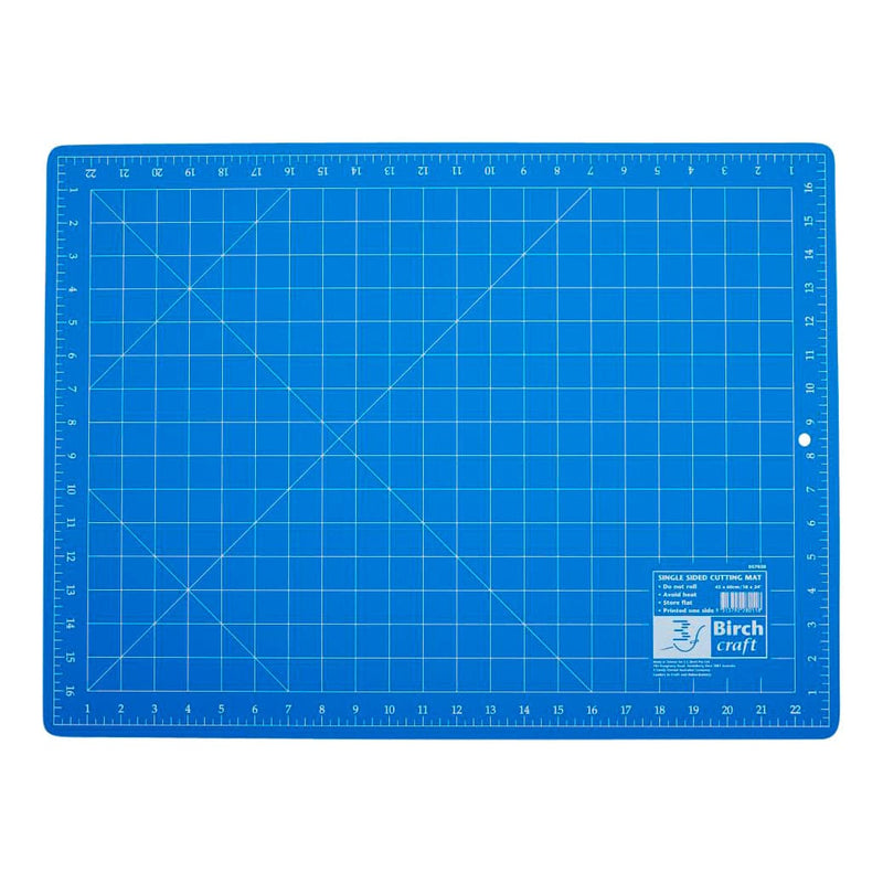 Dodger Blue Birch Creative Quilting Essentials -  Cutting Mat 1 Sided 43x58cm Quilting and Sewing Tools and Accessories