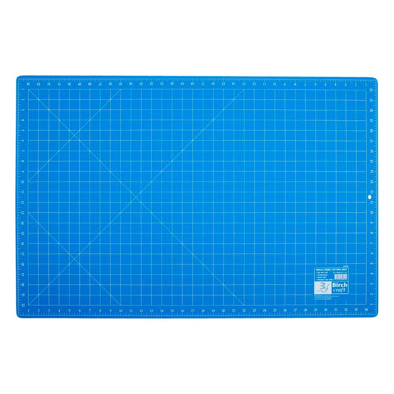 Dodger Blue Birch Creative Quilting Essentials -  Cutting Mat 1 Sided 58x89cm Quilting and Sewing Tools and Accessories