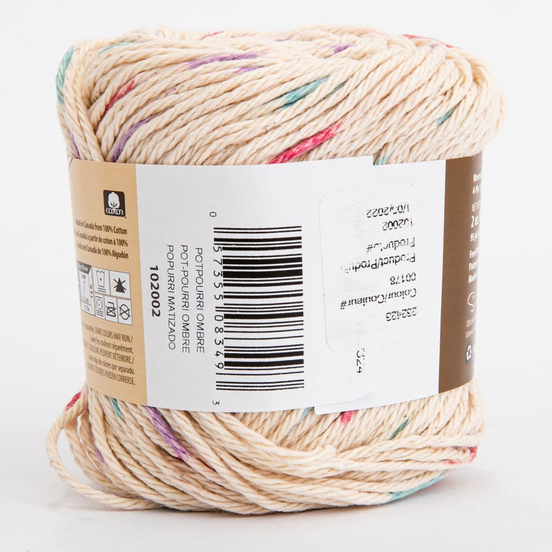 Lily Sugar'n Cream Yarn Ombres Potpourri Print 56g