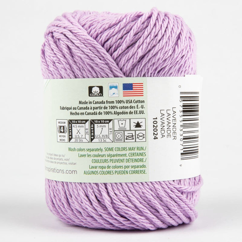 Lavender Lily Sugar'n Cream Yarn   -   Scents  -  Lavender 56g Knitting and Crochet Yarn