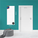 Dark Cyan 24 x 60 inches Eraldo di Paolo Gallery Wrapped Stretched Canvas Gallery Wrapped Stretched Canvas