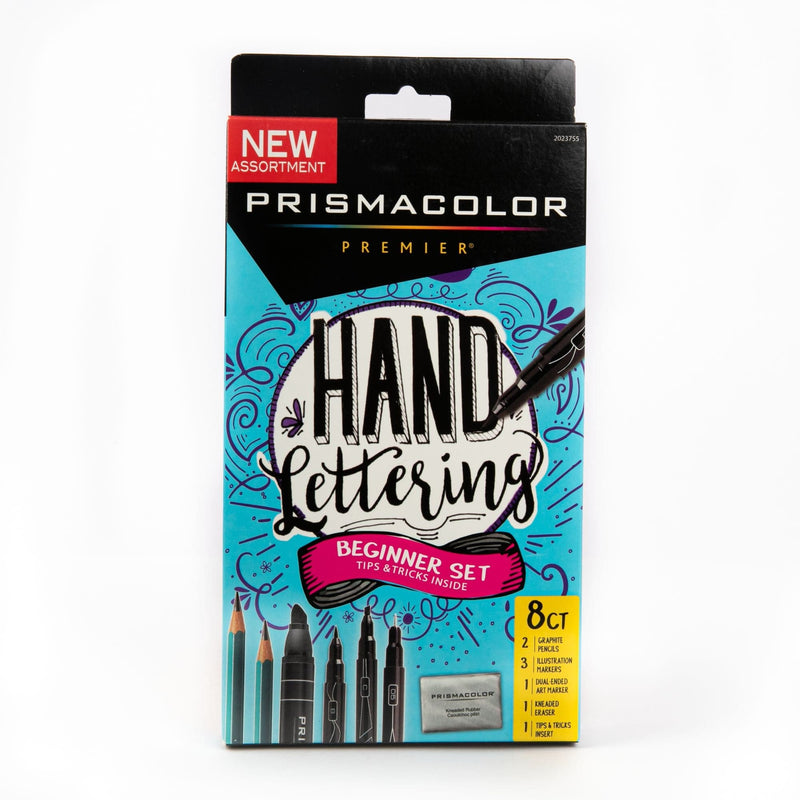 Light Sea Green Prismacolor Beginner Hand Lettering Set 8/Pkg- Pens and Markers