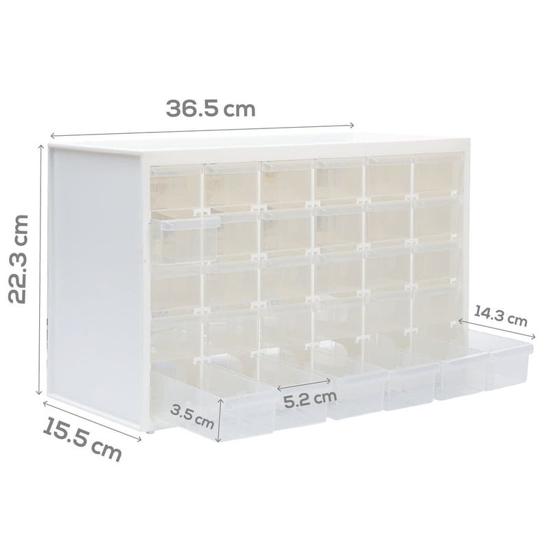 Light Gray ArtBin Store-In-Drawer Cabinet-14.375"X6"X8.75" Translucent Craft Storage