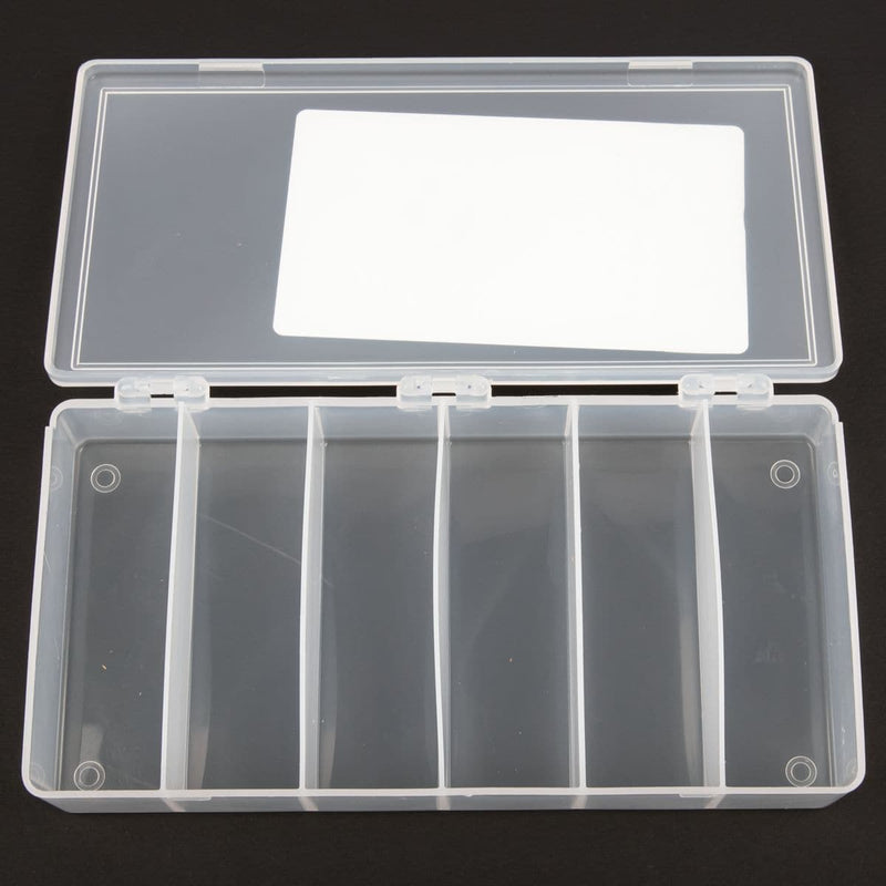 Slate Gray ArtBin Large Bobbin Box-8"X4.5" Translucent Craft Storage