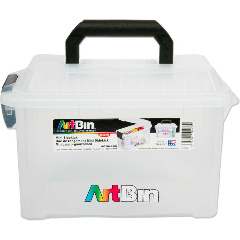 Light Gray ArtBin Mini Sidekick-11"X5.5"x7" Craft Storage