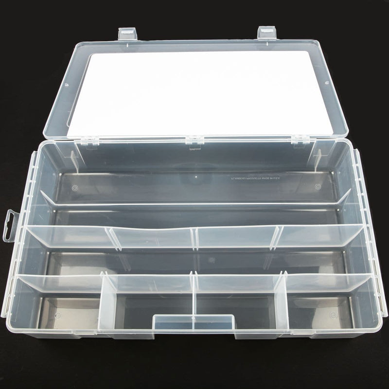 Dark Slate Gray ArtBin Sew-Lutions Box-16.5"X9.75"X3.25" Translucent Craft Storage