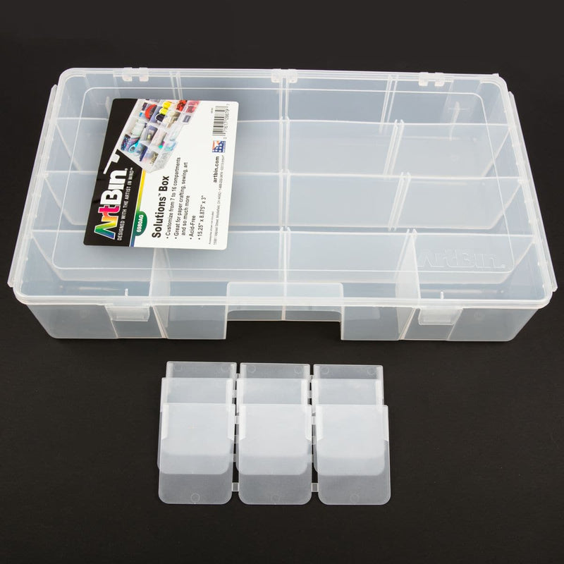 Light Gray ArtBin XL Solutions Box- Craft Storage