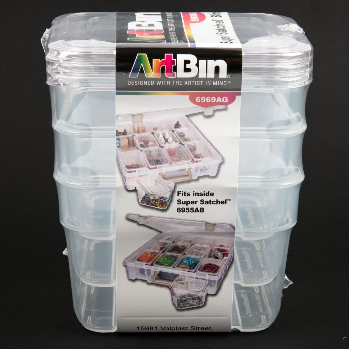 ArtBin Storage Bins 3/Pkg-